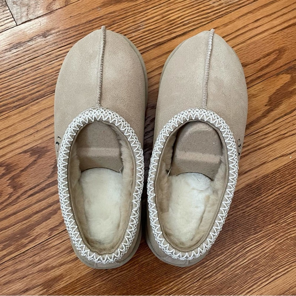 UGG Tasman Slipper Mustard Seed White Size 10 Women’s - Picture 4 of 8